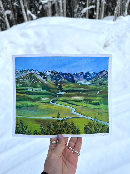 Mountain Song 8x10 Print by AnnMarie Henderson