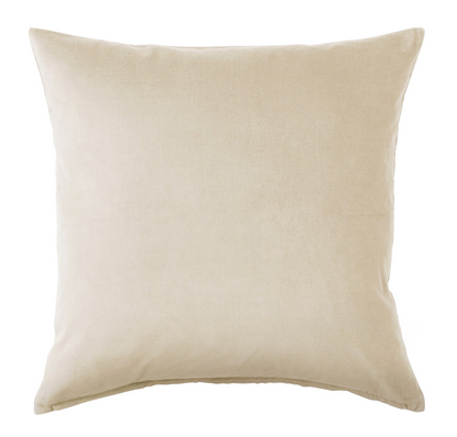 Sanela Velvet 20"x20" Pillow | Cream