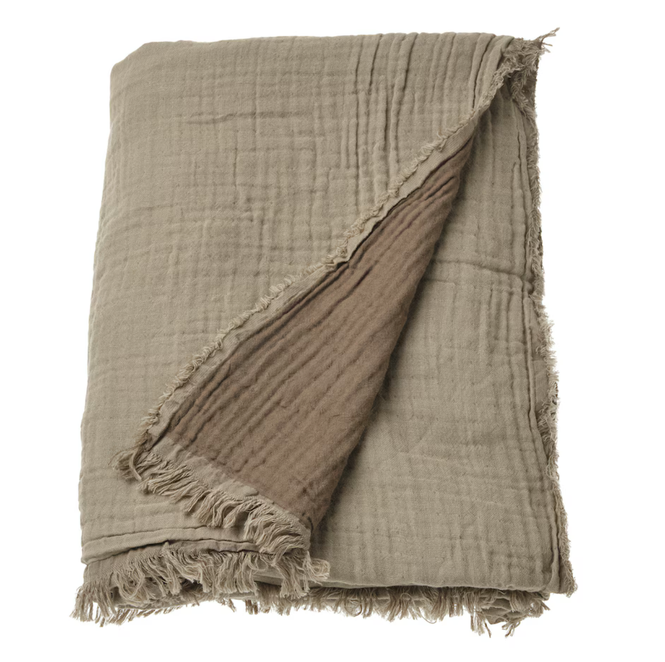 Sheer Cotton Throw Blanket | Morel