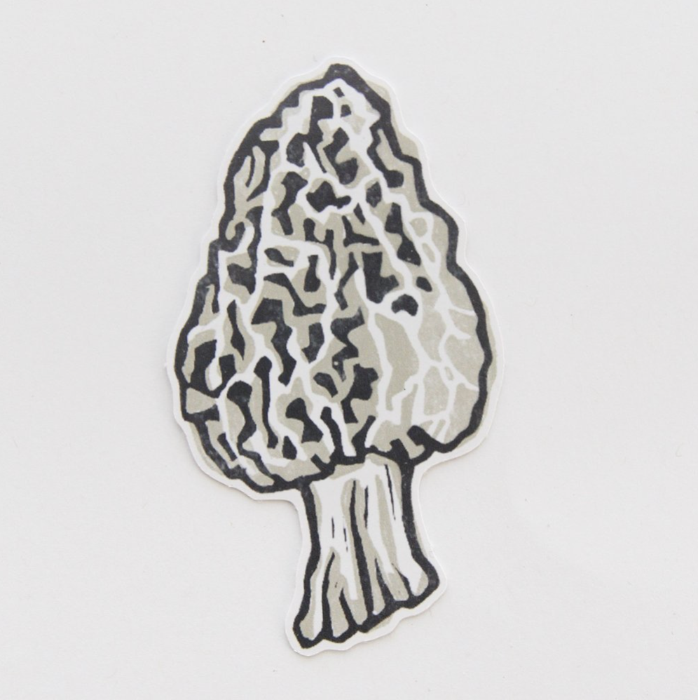 Morel Sticker by Root & Branch Co.