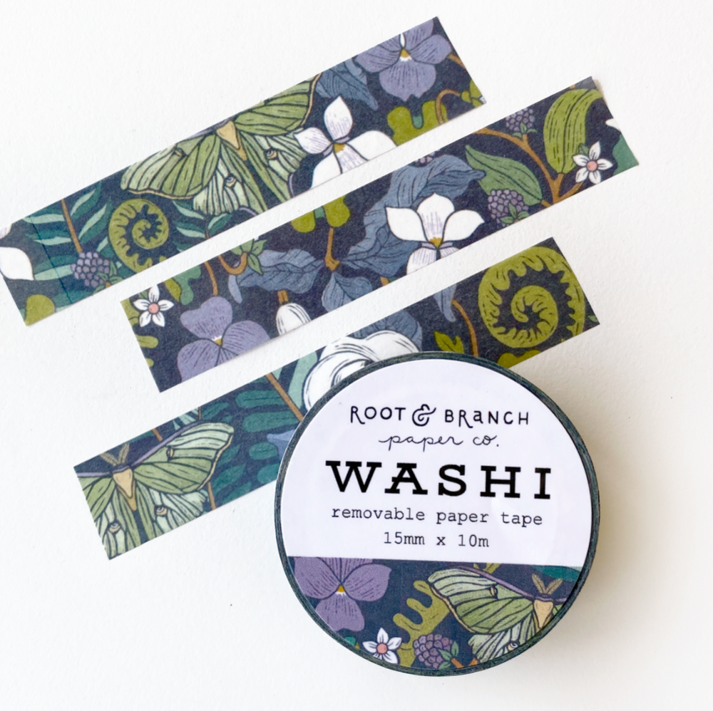 Woodland Bramble Washi Tape by Root & Branch Paper Co.