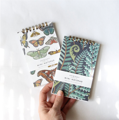 Forest Ferns Mini Notepad by Root & Branch Paper Co.