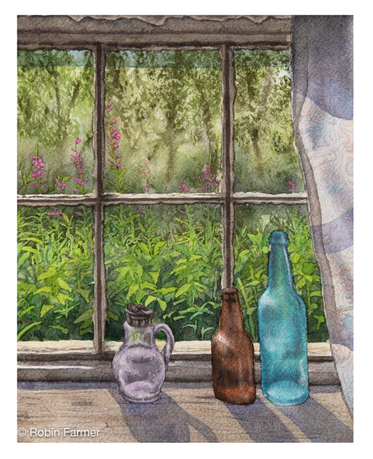 Lingering Light 8x10 Framed Print by Robin Farmer