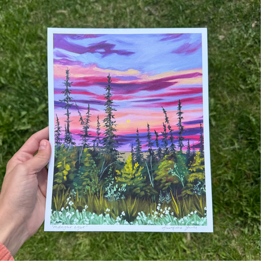 Midnight Light 8x10 Print by AnnMarie Young Art