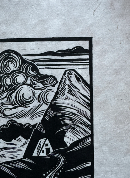 Hans' Hut 8x10 Original Print by Adrift Prints