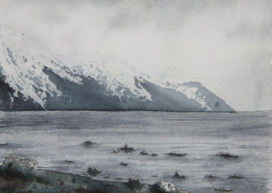 Turnagain Arm 5x7 Print by Robin Farmer