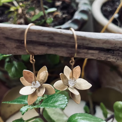 Arctic Lily Earrings by Akimbo Collection