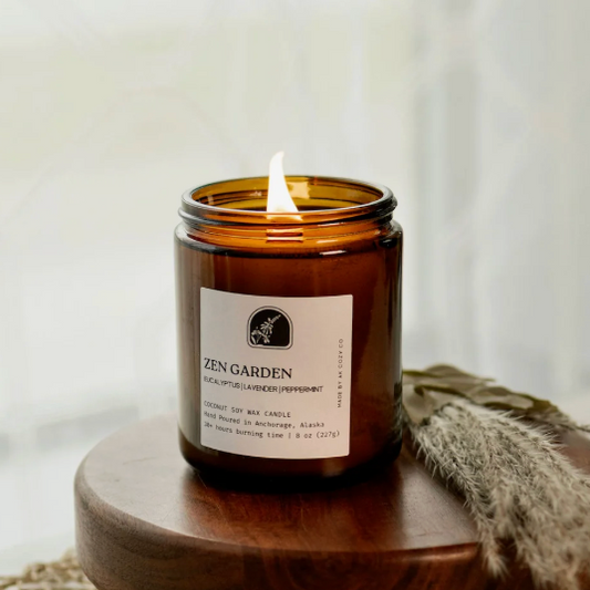 Zen Garden | 8 oz. Candle by AK Cozy Co.