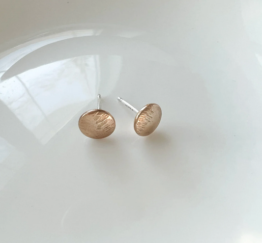 Gold Domed Textured Posts by Elm Designs