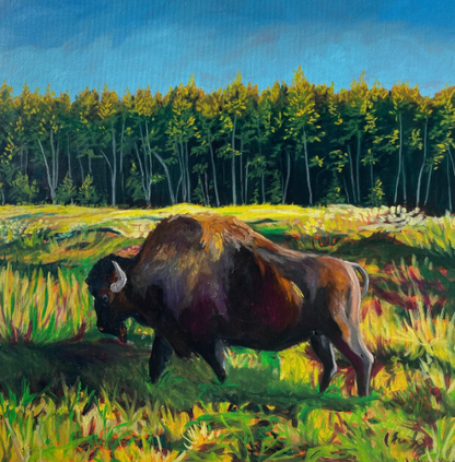 Heading West 16x20 Print by AnnMarie Henderson