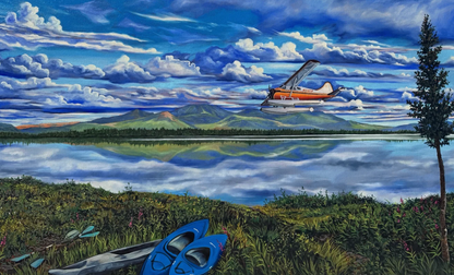 Float On 8x10 Print by AnnMarie Henderson