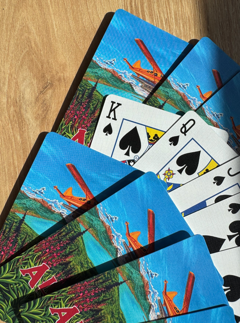 Floatplane Playing Cards by AnnMarie Henderson