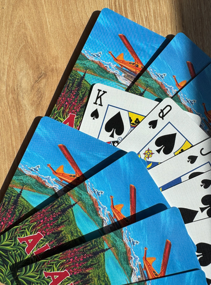 Floatplane Playing Cards by AnnMarie Henderson