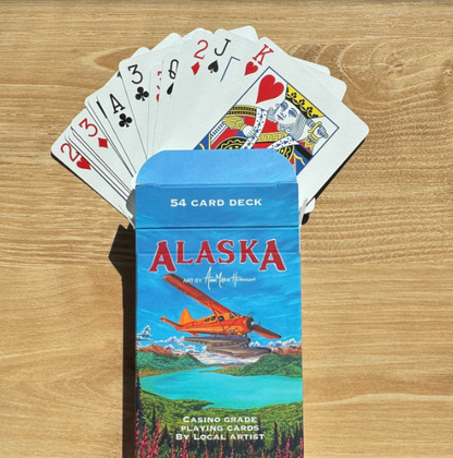 Floatplane Playing Cards by AnnMarie Henderson