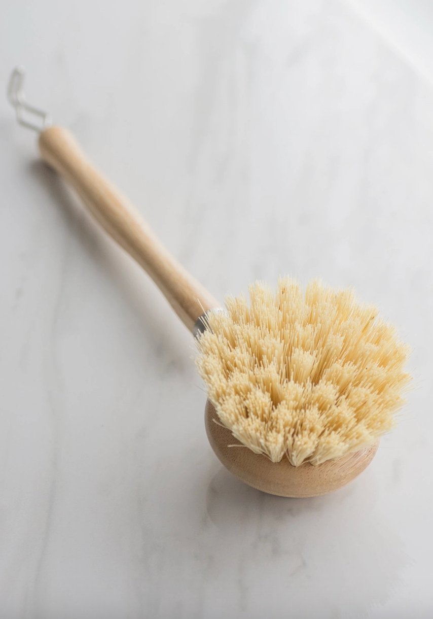 Long Handle Dish Brush with Replaceable Head by No Tox Life