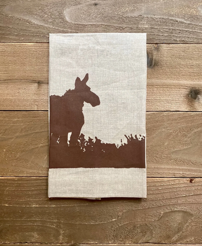 Linen Tea Towel by Printworthy