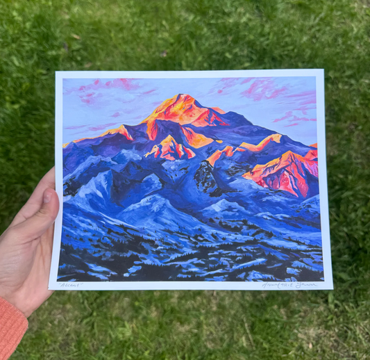 Ascent 8x10 Print by AnnMarie Henderson