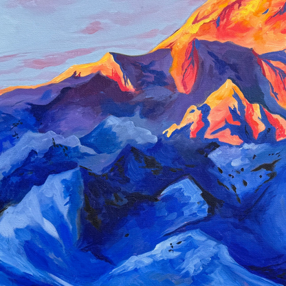 Ascent 8x10 Print by AnnMarie Henderson