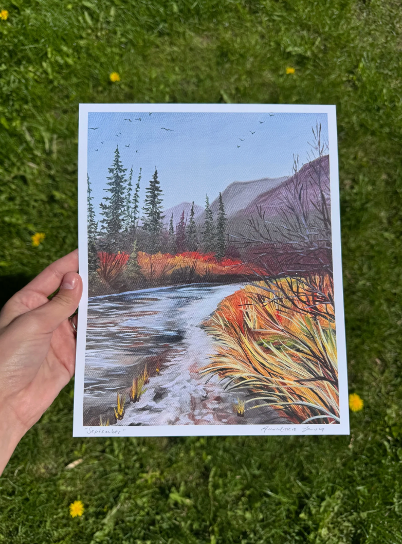 September 8x10 Print by AnnMarie Henderson
