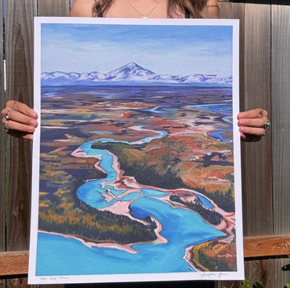 Kenai River 8x10 Print by AnnMarie Henderson Art