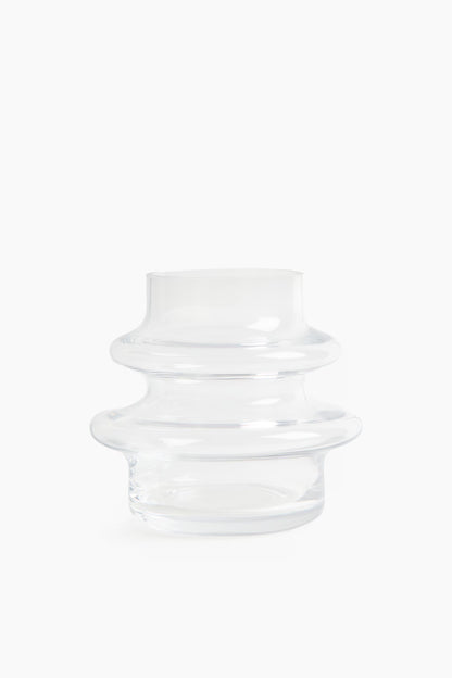 Insulator Tiered Glass Vase