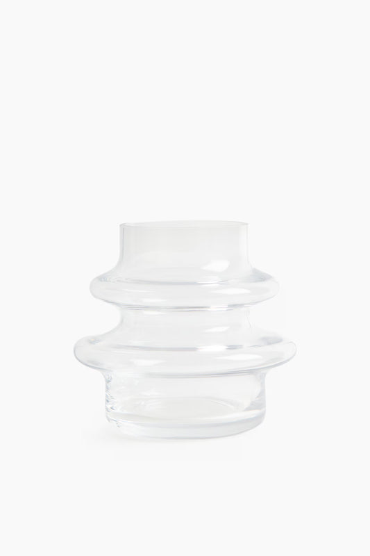 Insulator Tiered Glass Vase