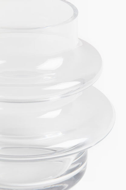 Insulator Tiered Glass Vase