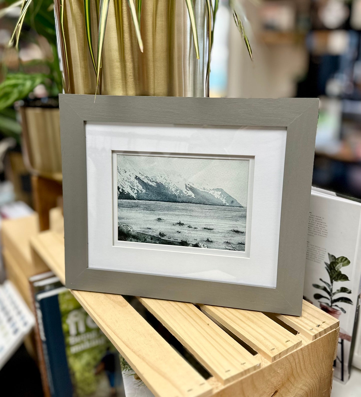 Turnagain Arm 5x7 Framed Print by Robin Farmer