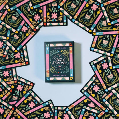 Wild Remedies Herbal Deck of Playing Cards by Forage Folk