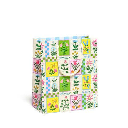 Retro Flower Gift Bag | Small by Red Cap Cards