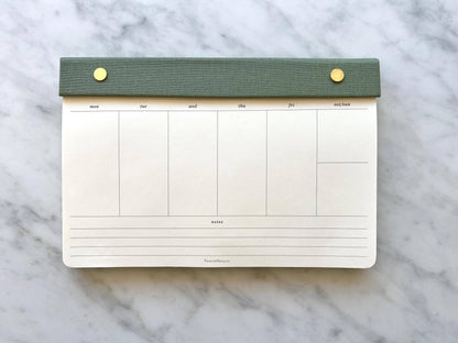 Weekly Planner Notepad by Favorite Story Paperie