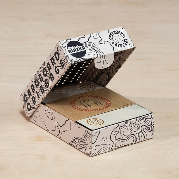 The Topo Pack Travel Cribbage Set by Cardboard Cribbage
