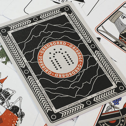 The Sockeye Pack Travel Cribbage Set by Cardboard Cribbage