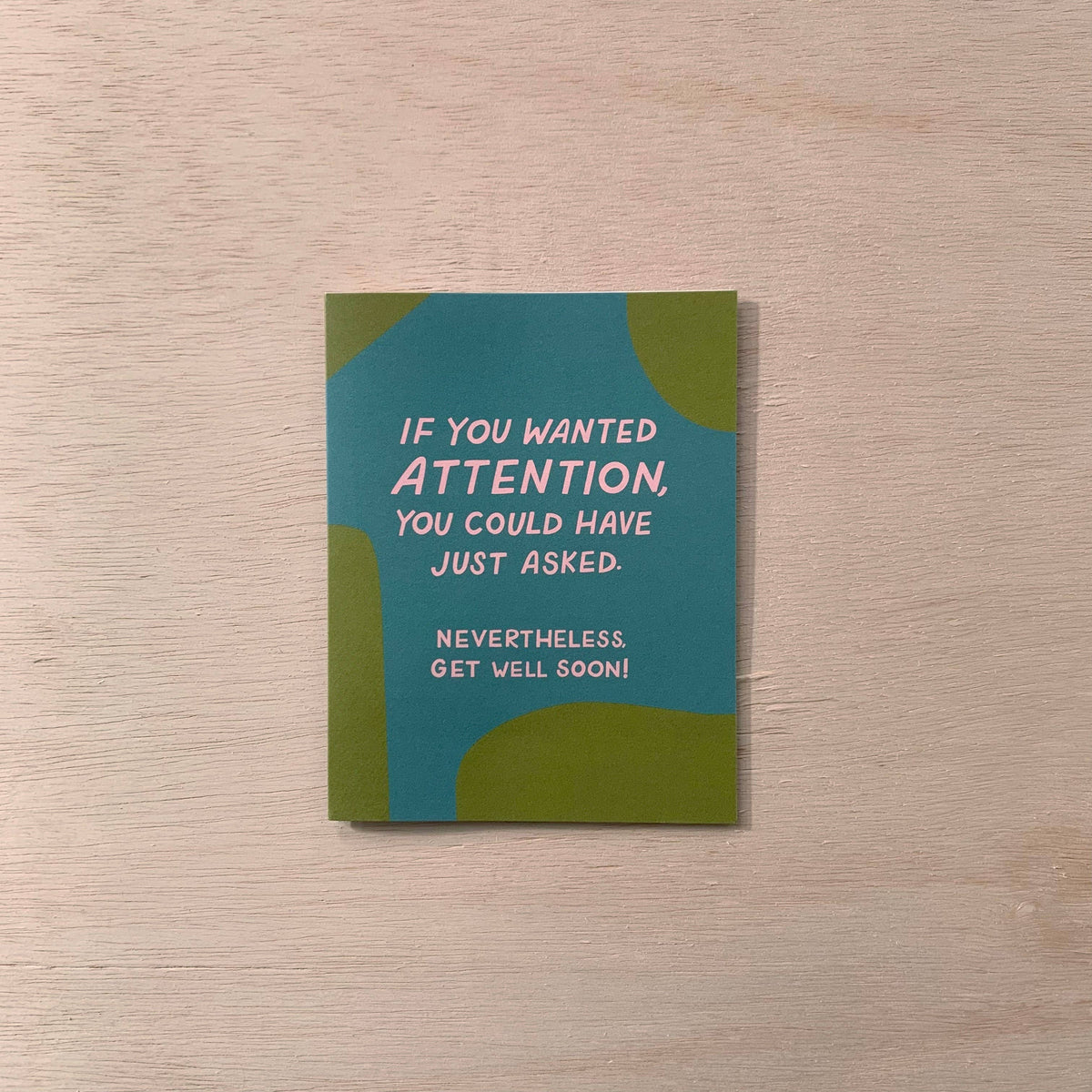 Get Well Soon Card by Odd Daughter Paper Co.