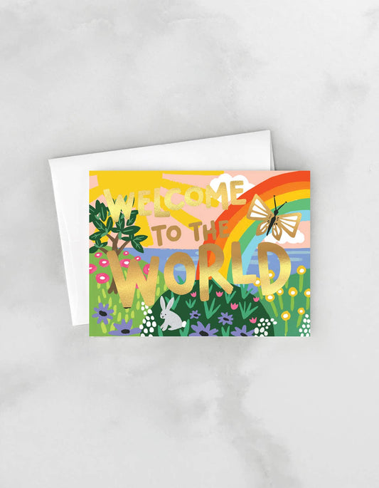 Welcome To The World Card by Idlewild Co.