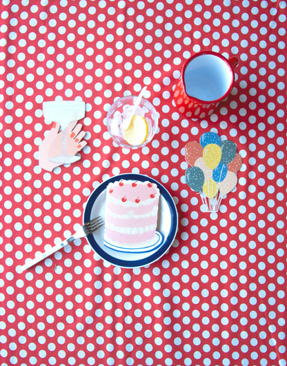 Party Cake - Die Cut Card by Isatopia