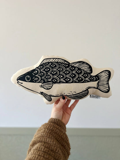 Pond Life Fish Accent Pillow by Fox & Fables