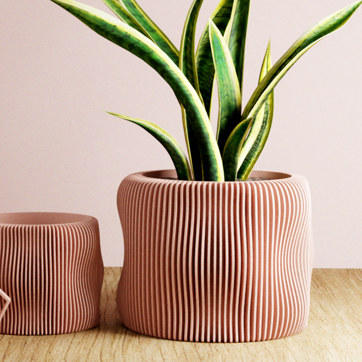 Bubbly Planter 6" in Terracotta | Modernized Pottery