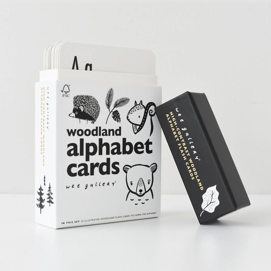 Woodland Alphabet Cards by Wee Gallery