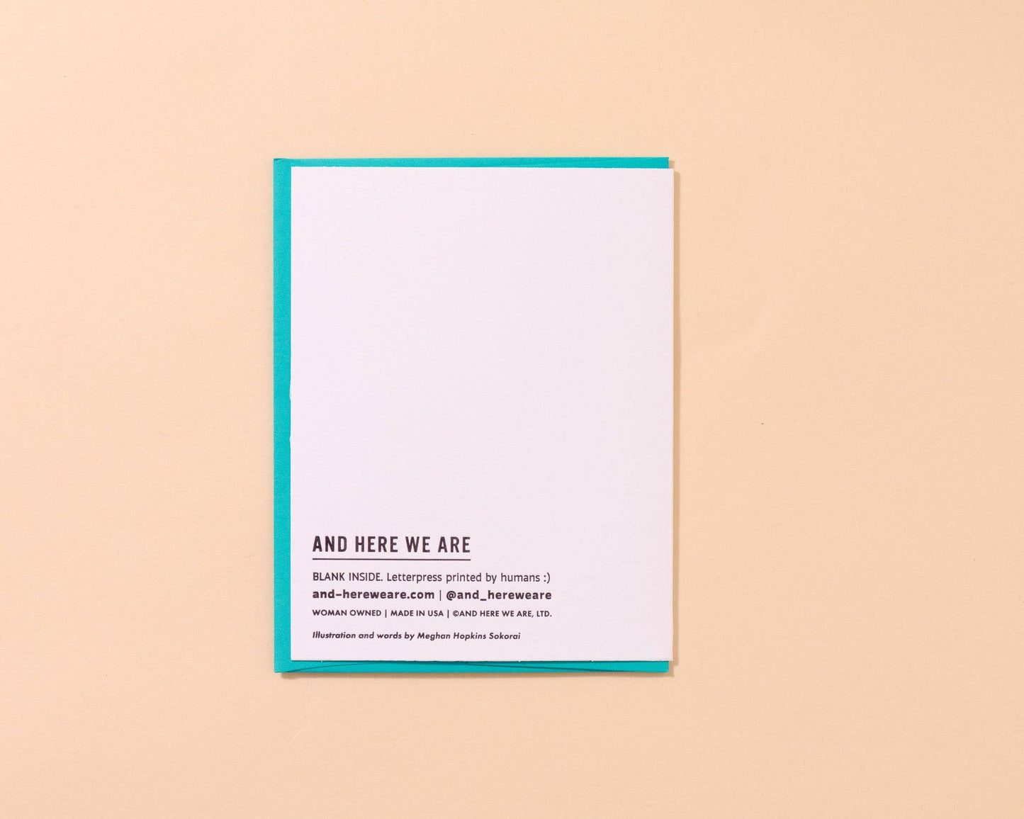 Birthday Greeting Card by And Here We Are