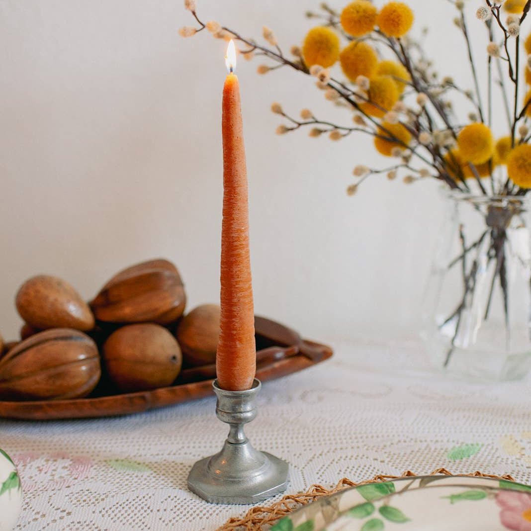 Carrot Taper Candles by Happy Organics