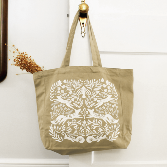 Woodland Tote Bag by Oh, Little Wren