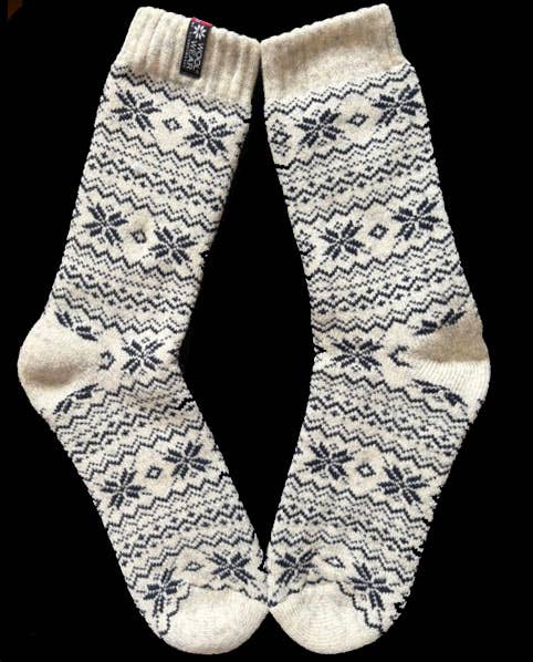 Nordic Stars Wool Socks by Wool Wear of Scandinavia