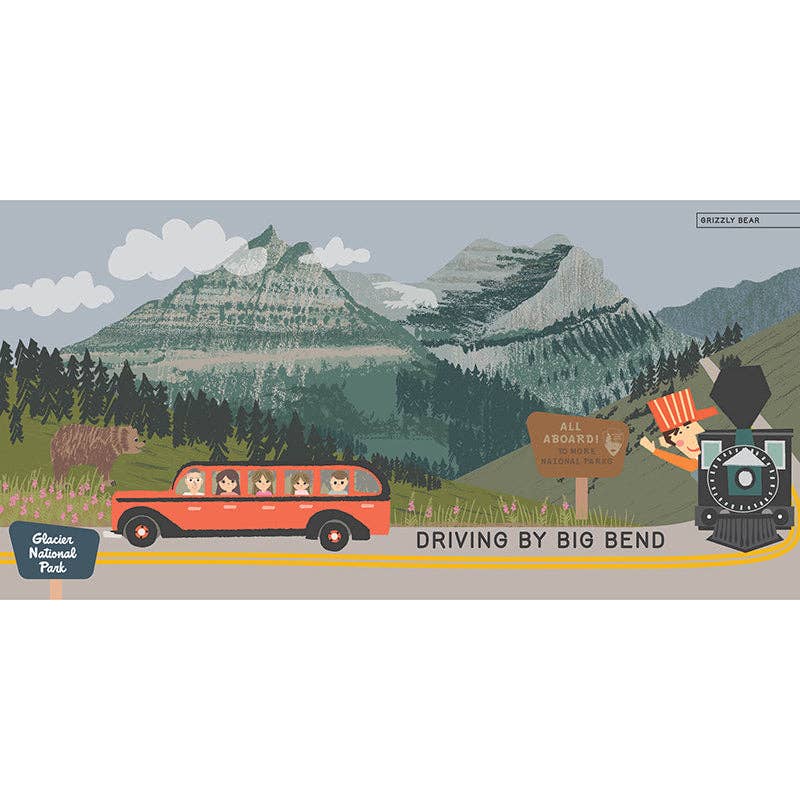 All Aboard! National Parks Children's Book by Kevin + Hailey Meyers
