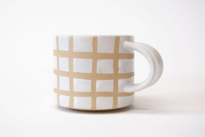 Speckle Grid Mug by Co.House Designs