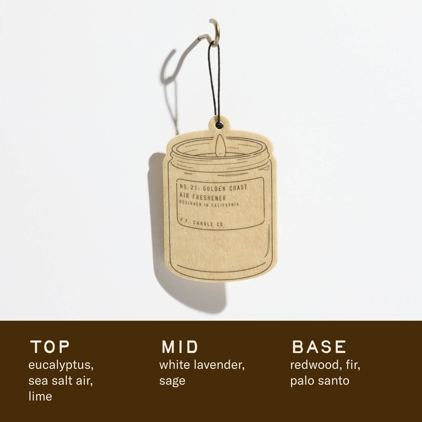 Golden Coast Air Freshener by P.F. Candle Co.
