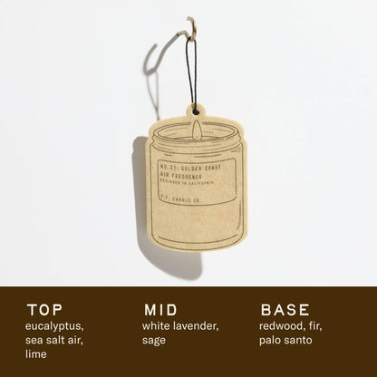 Golden Coast Air Freshener by P.F. Candle Co.