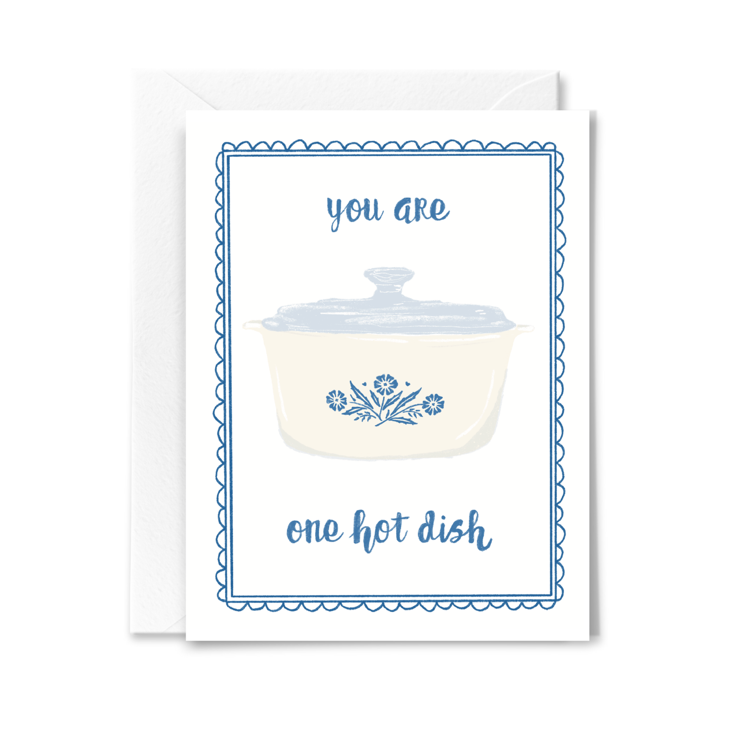 One Hot Dish Card by Stuido Conroy