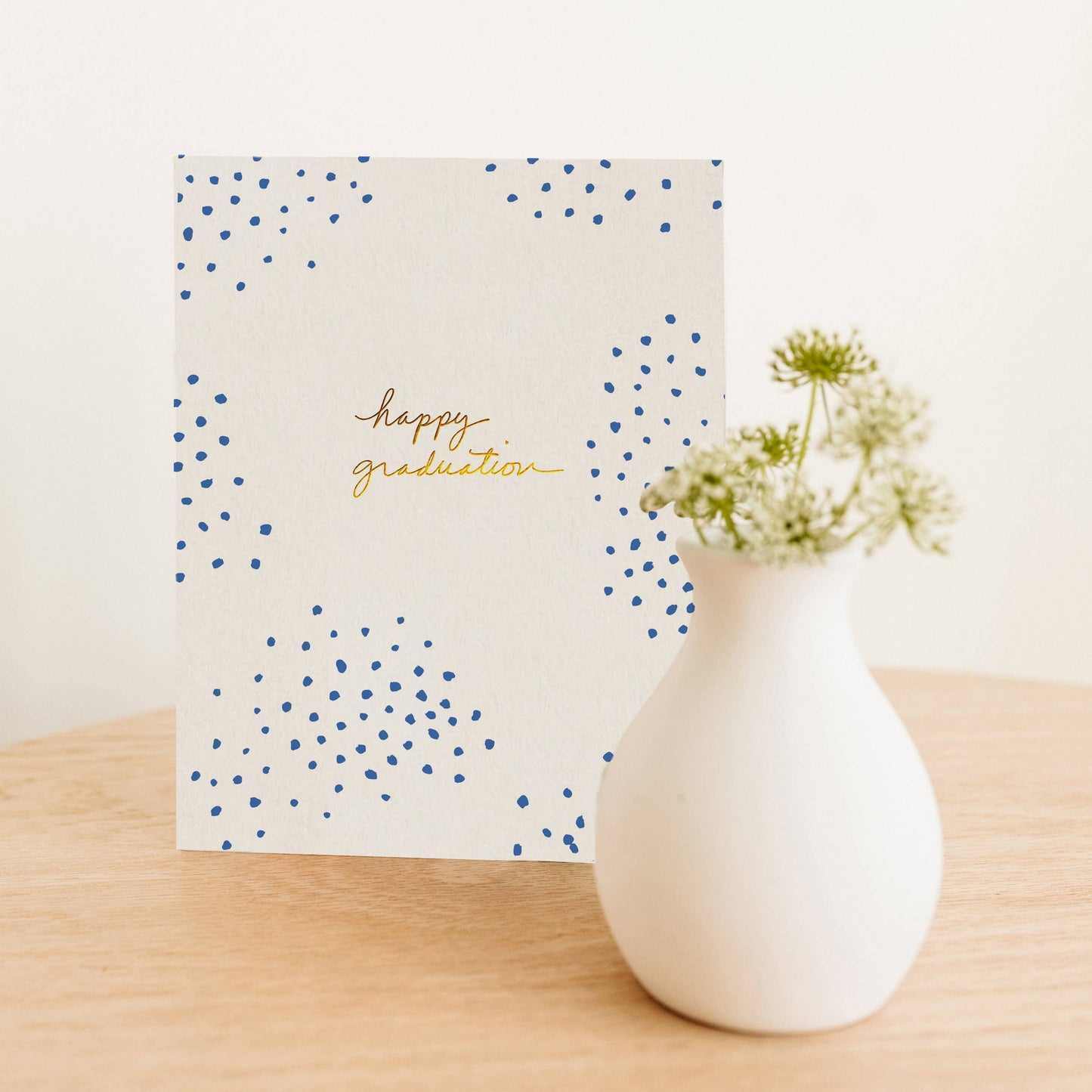 Happy Graduation Dots Card by Ramona & Ruth