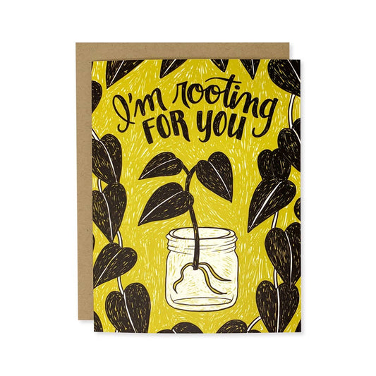 Rooting for You Card by Wit & Whistle